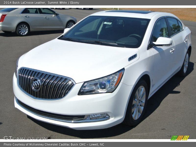 Summit White / Ebony 2014 Buick LaCrosse Leather