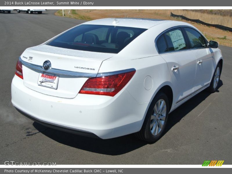 Summit White / Ebony 2014 Buick LaCrosse Leather