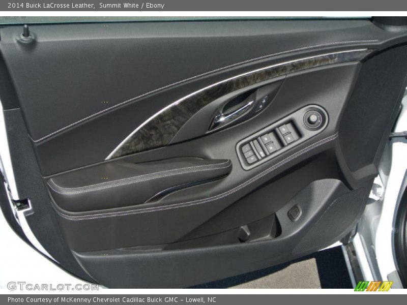 Summit White / Ebony 2014 Buick LaCrosse Leather