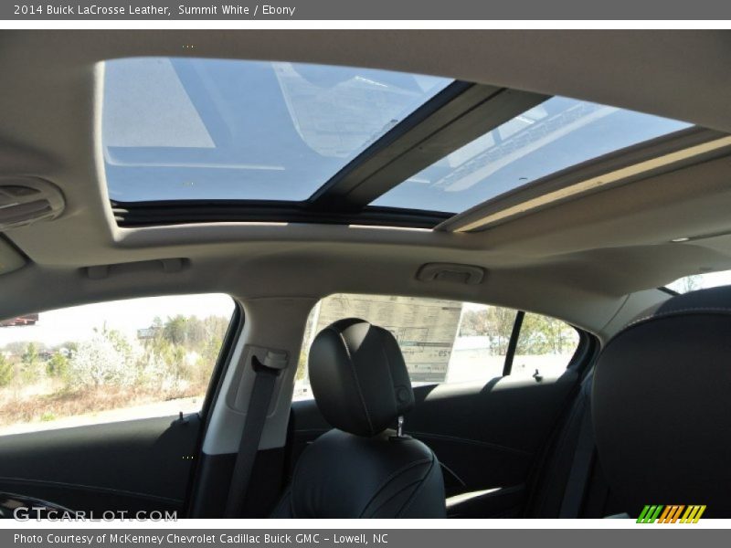 Summit White / Ebony 2014 Buick LaCrosse Leather