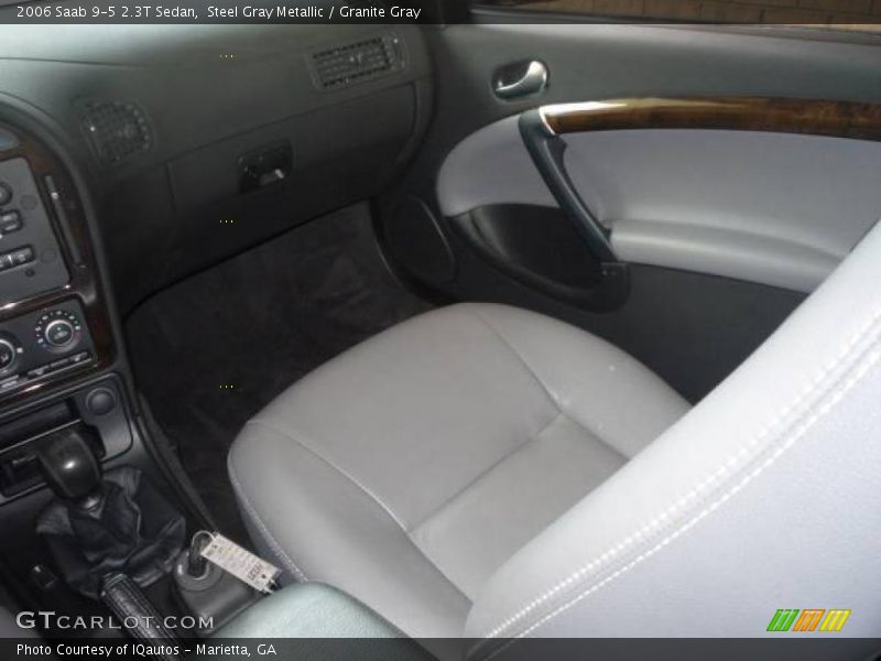 Steel Gray Metallic / Granite Gray 2006 Saab 9-5 2.3T Sedan