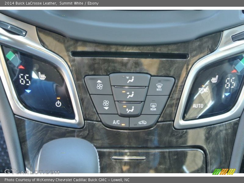 Summit White / Ebony 2014 Buick LaCrosse Leather