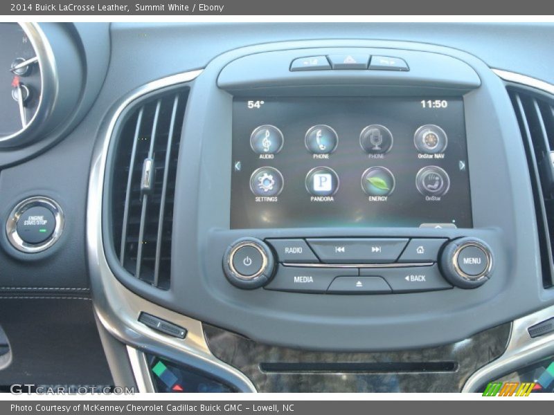 Summit White / Ebony 2014 Buick LaCrosse Leather
