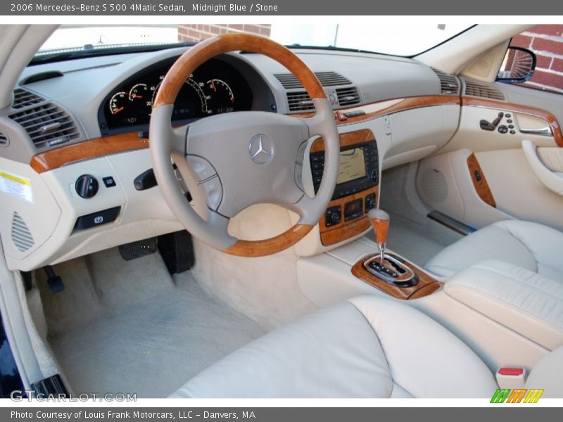 Stone Interior - 2006 S 500 4Matic Sedan 