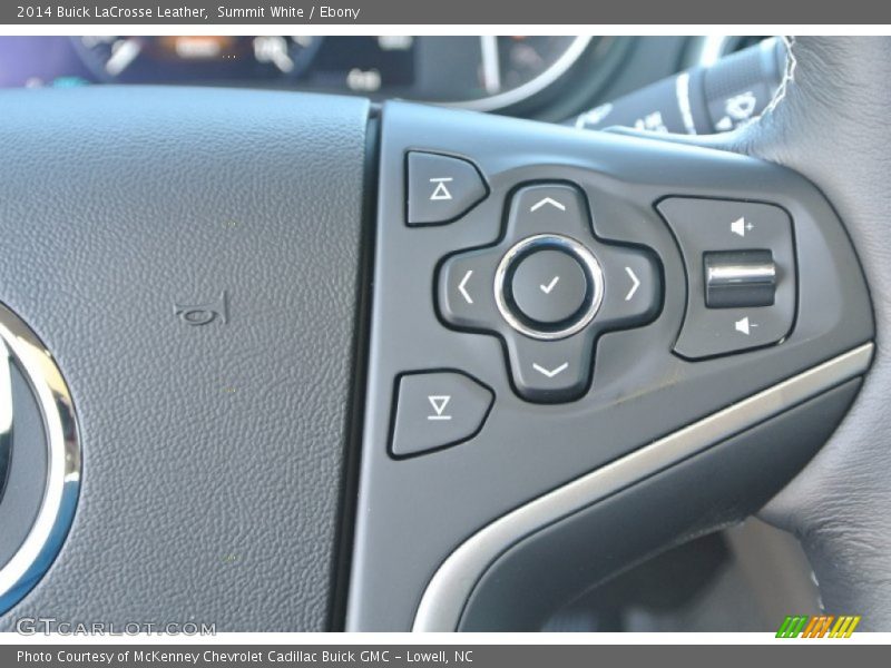 Summit White / Ebony 2014 Buick LaCrosse Leather