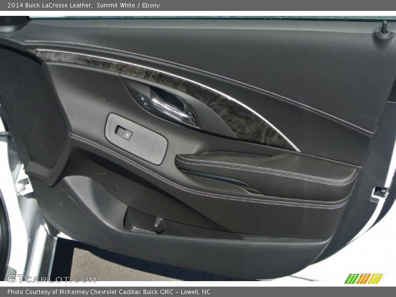 Summit White / Ebony 2014 Buick LaCrosse Leather