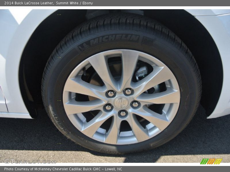Summit White / Ebony 2014 Buick LaCrosse Leather