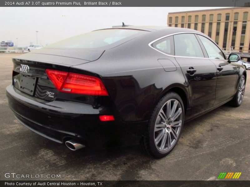 Brilliant Black / Black 2014 Audi A7 3.0T quattro Premium Plus