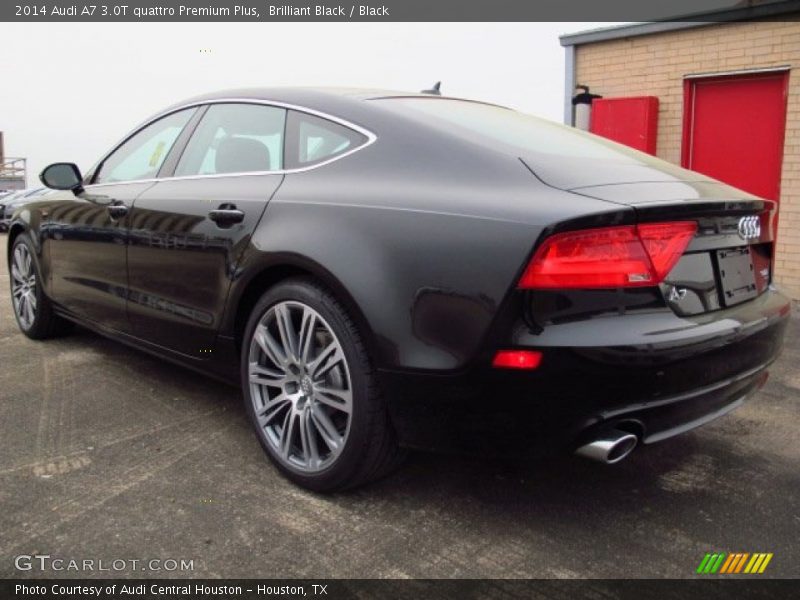 Brilliant Black / Black 2014 Audi A7 3.0T quattro Premium Plus