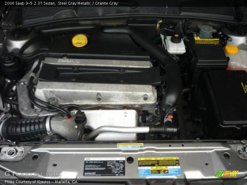 Steel Gray Metallic / Granite Gray 2006 Saab 9-5 2.3T Sedan