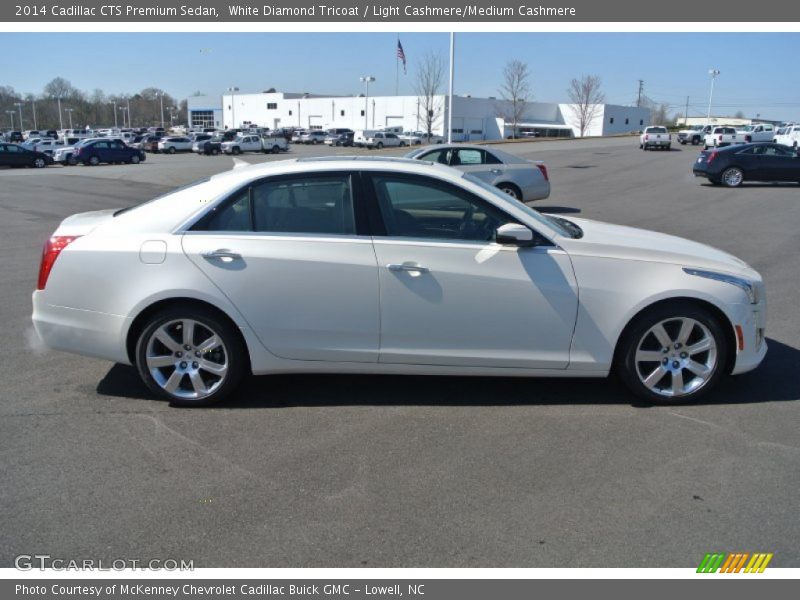  2014 CTS Premium Sedan White Diamond Tricoat