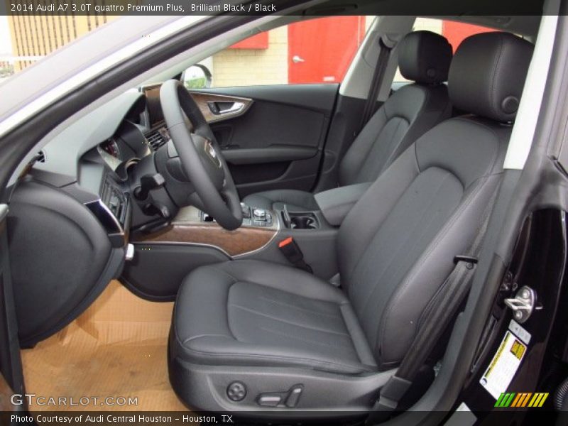Brilliant Black / Black 2014 Audi A7 3.0T quattro Premium Plus