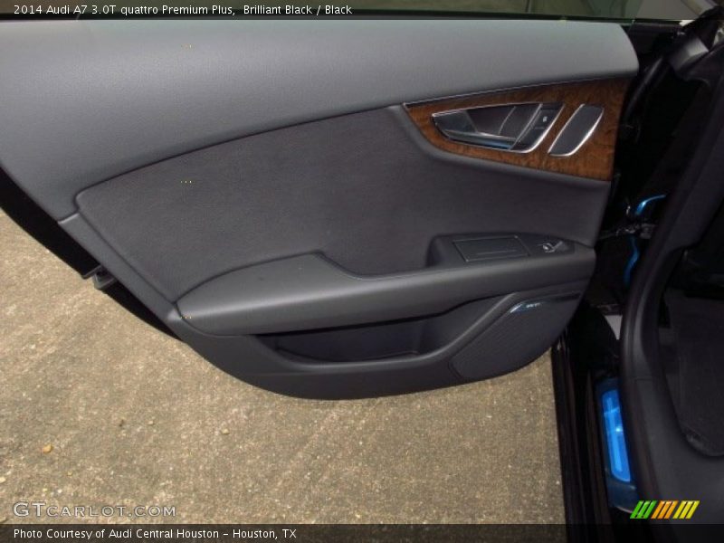 Brilliant Black / Black 2014 Audi A7 3.0T quattro Premium Plus