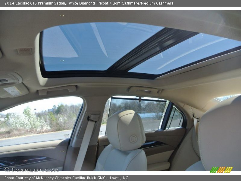 Sunroof of 2014 CTS Premium Sedan