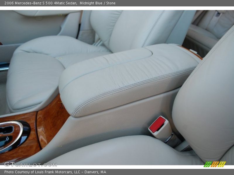 Midnight Blue / Stone 2006 Mercedes-Benz S 500 4Matic Sedan