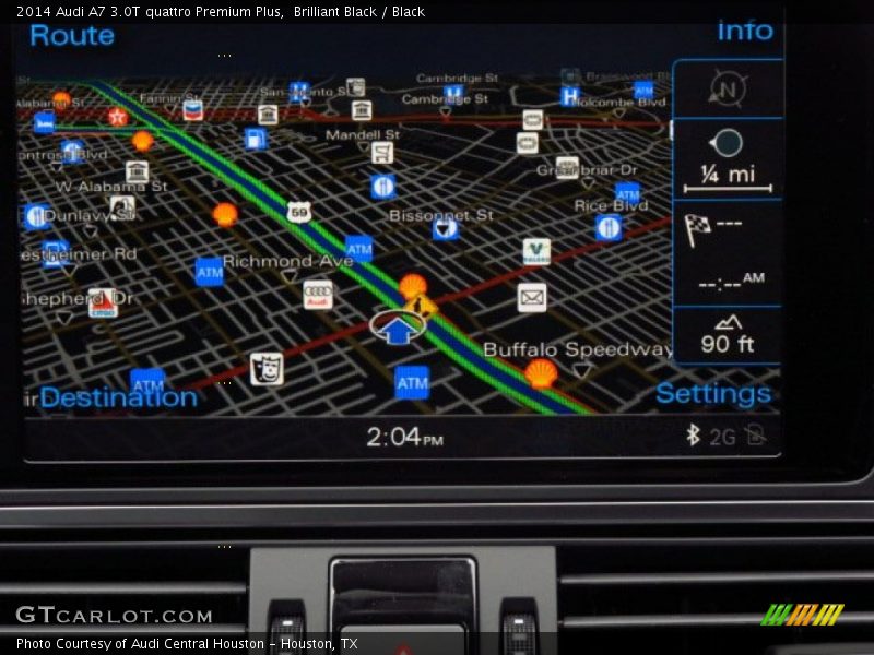 Brilliant Black / Black 2014 Audi A7 3.0T quattro Premium Plus