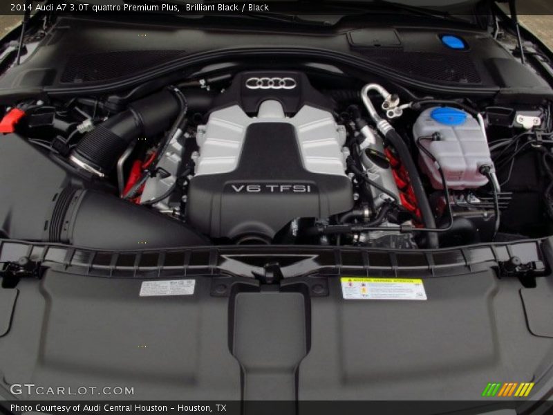 Brilliant Black / Black 2014 Audi A7 3.0T quattro Premium Plus