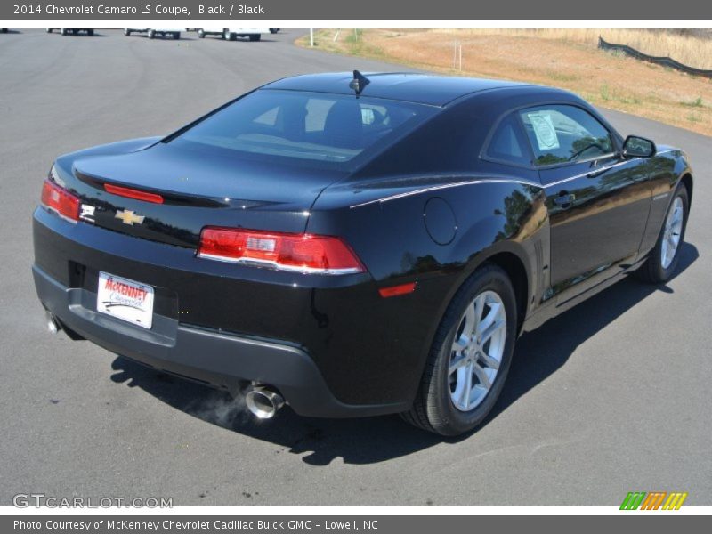 Black / Black 2014 Chevrolet Camaro LS Coupe