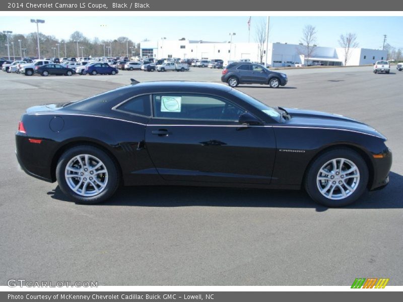 Black / Black 2014 Chevrolet Camaro LS Coupe