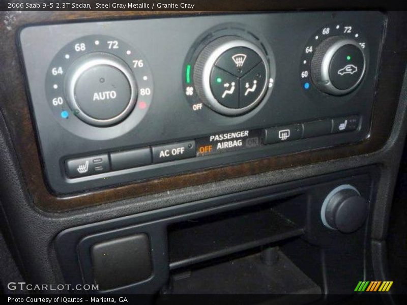 Steel Gray Metallic / Granite Gray 2006 Saab 9-5 2.3T Sedan