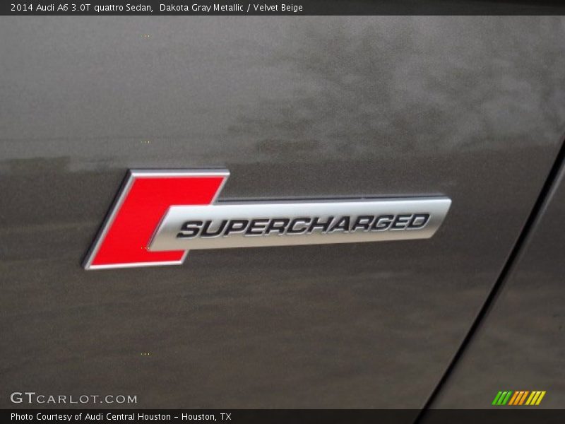 Dakota Gray Metallic / Velvet Beige 2014 Audi A6 3.0T quattro Sedan