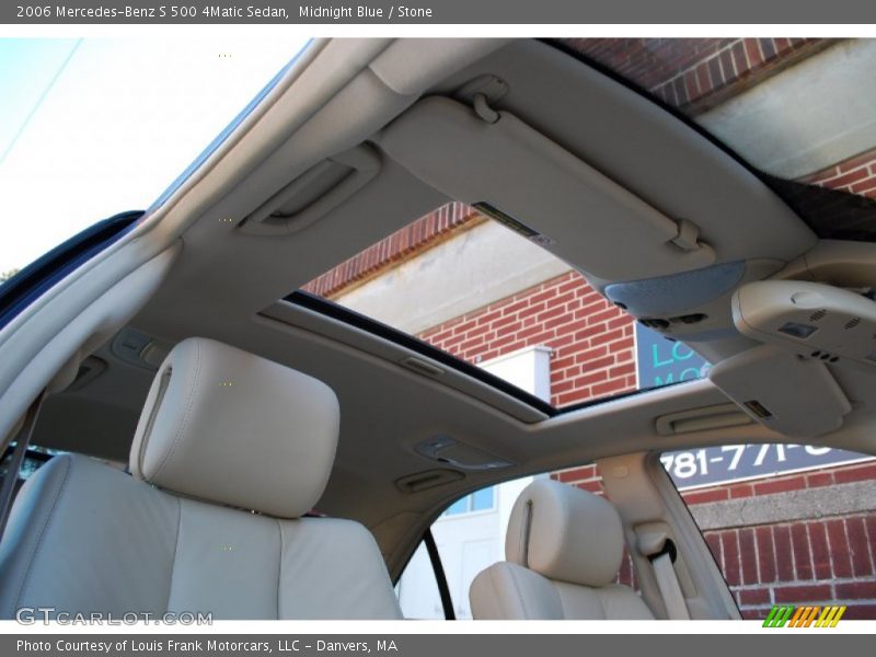 Midnight Blue / Stone 2006 Mercedes-Benz S 500 4Matic Sedan