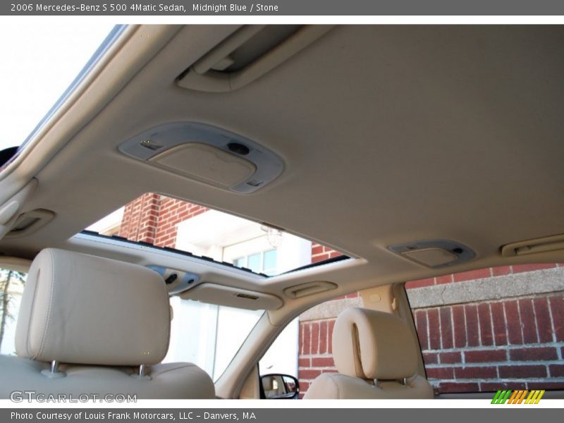 Midnight Blue / Stone 2006 Mercedes-Benz S 500 4Matic Sedan