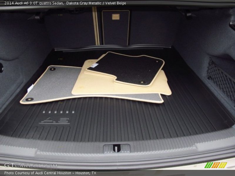 Dakota Gray Metallic / Velvet Beige 2014 Audi A6 3.0T quattro Sedan