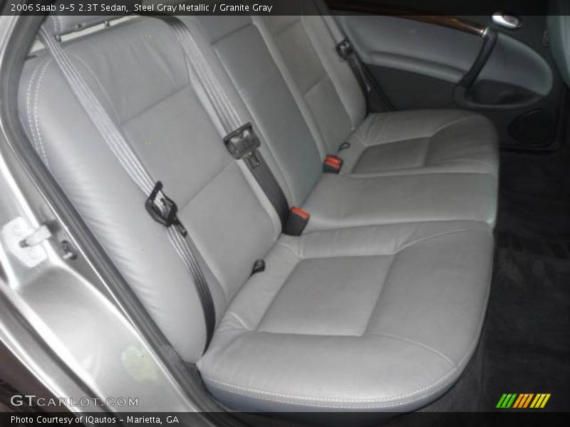 Steel Gray Metallic / Granite Gray 2006 Saab 9-5 2.3T Sedan