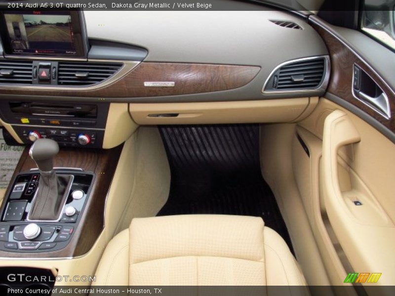 Dakota Gray Metallic / Velvet Beige 2014 Audi A6 3.0T quattro Sedan