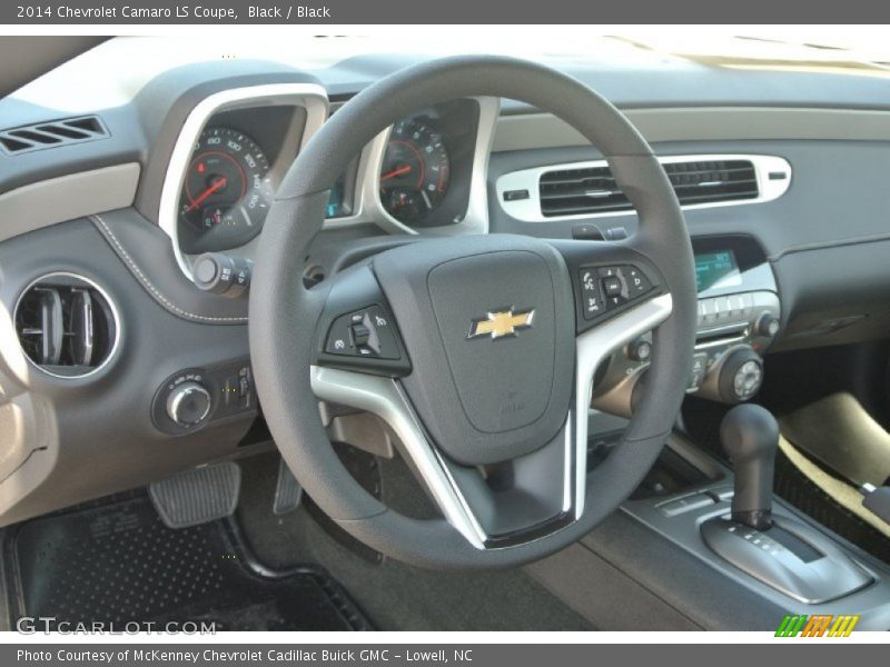 Black / Black 2014 Chevrolet Camaro LS Coupe