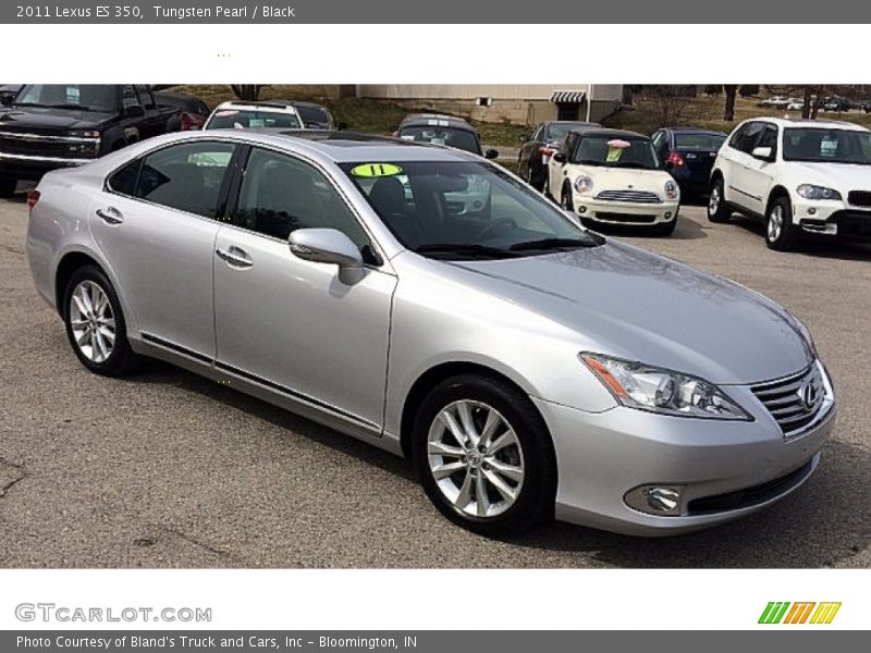 Tungsten Pearl / Black 2011 Lexus ES 350