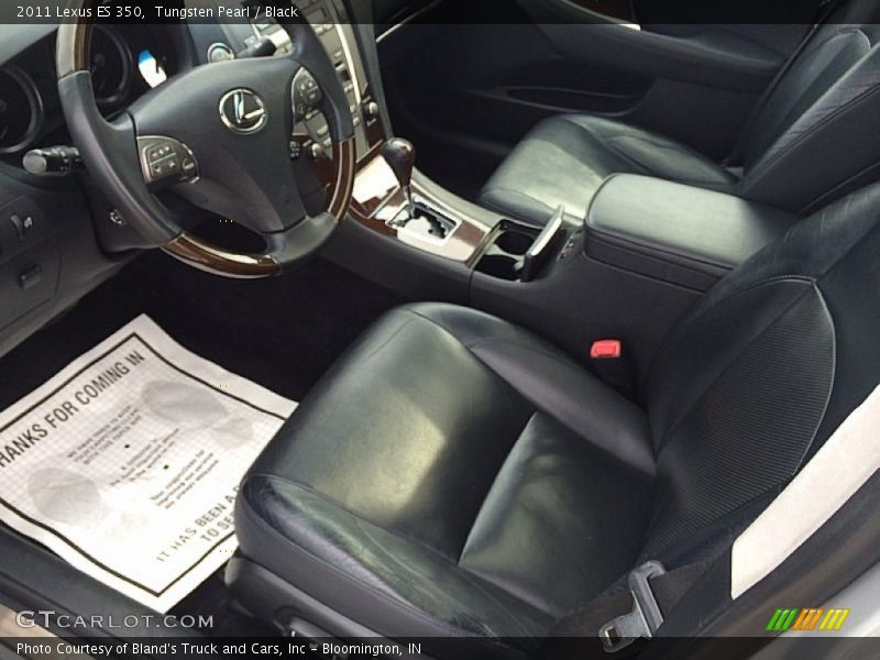 Tungsten Pearl / Black 2011 Lexus ES 350
