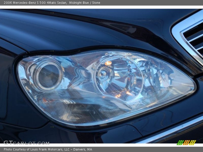 Midnight Blue / Stone 2006 Mercedes-Benz S 500 4Matic Sedan