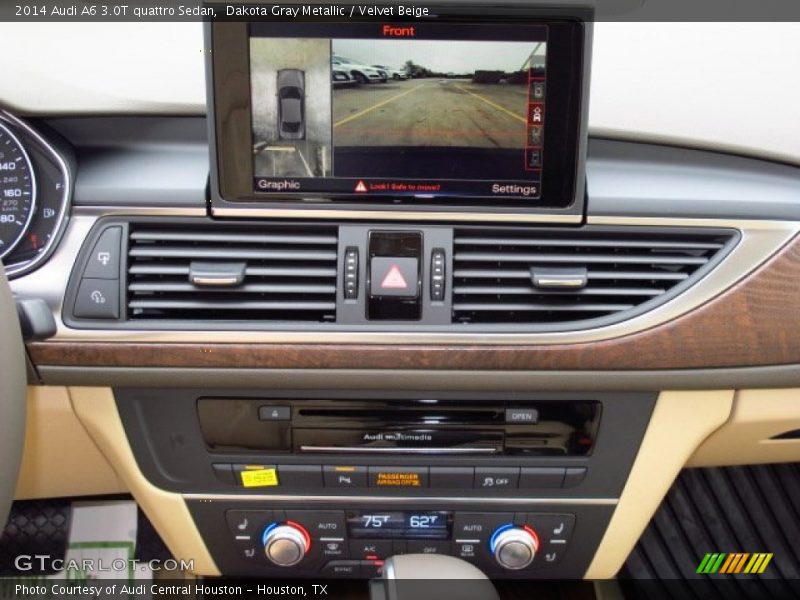 Dakota Gray Metallic / Velvet Beige 2014 Audi A6 3.0T quattro Sedan