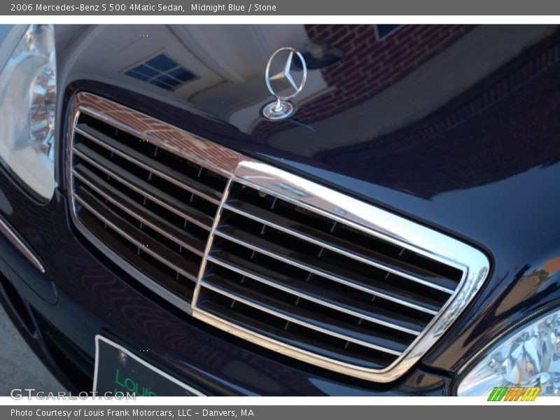 Midnight Blue / Stone 2006 Mercedes-Benz S 500 4Matic Sedan