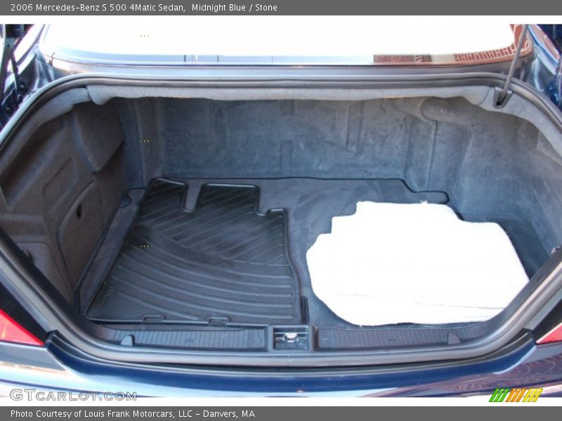  2006 S 500 4Matic Sedan Trunk