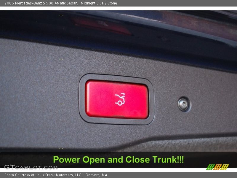 Midnight Blue / Stone 2006 Mercedes-Benz S 500 4Matic Sedan