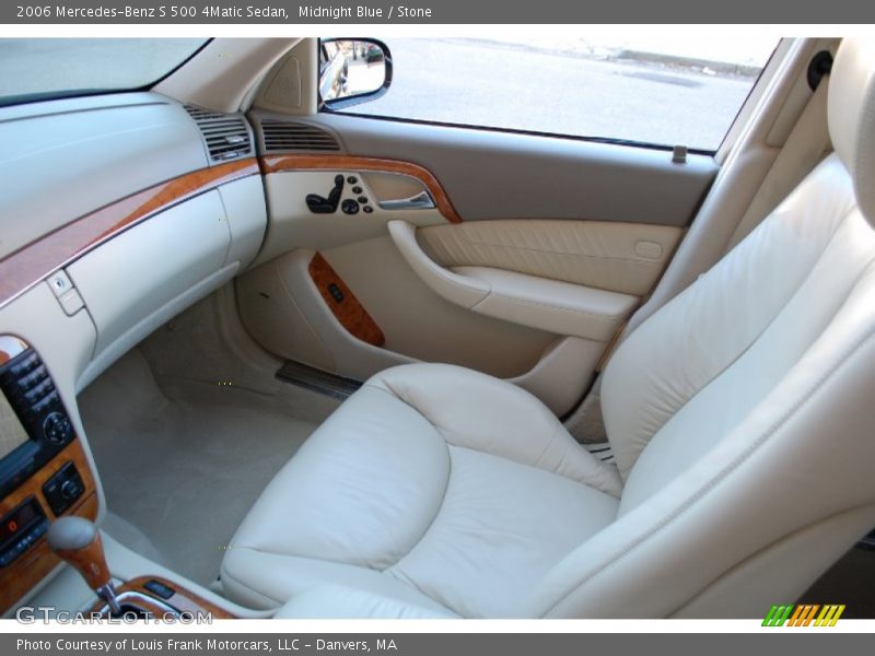 Midnight Blue / Stone 2006 Mercedes-Benz S 500 4Matic Sedan