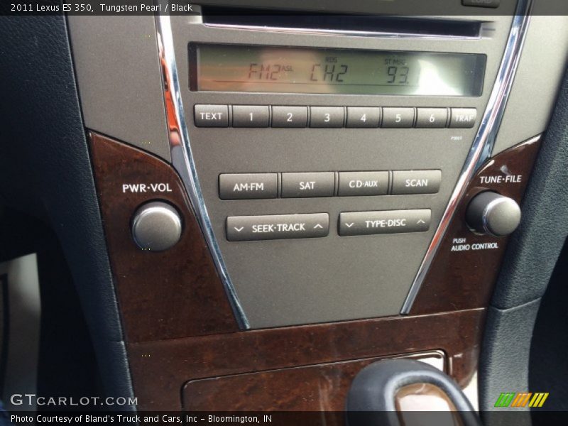 Tungsten Pearl / Black 2011 Lexus ES 350