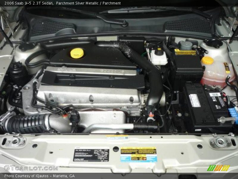 Parchment Silver Metallic / Parchment 2006 Saab 9-5 2.3T Sedan