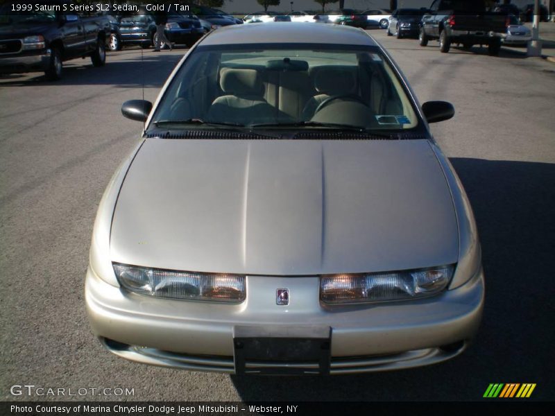 Gold / Tan 1999 Saturn S Series SL2 Sedan