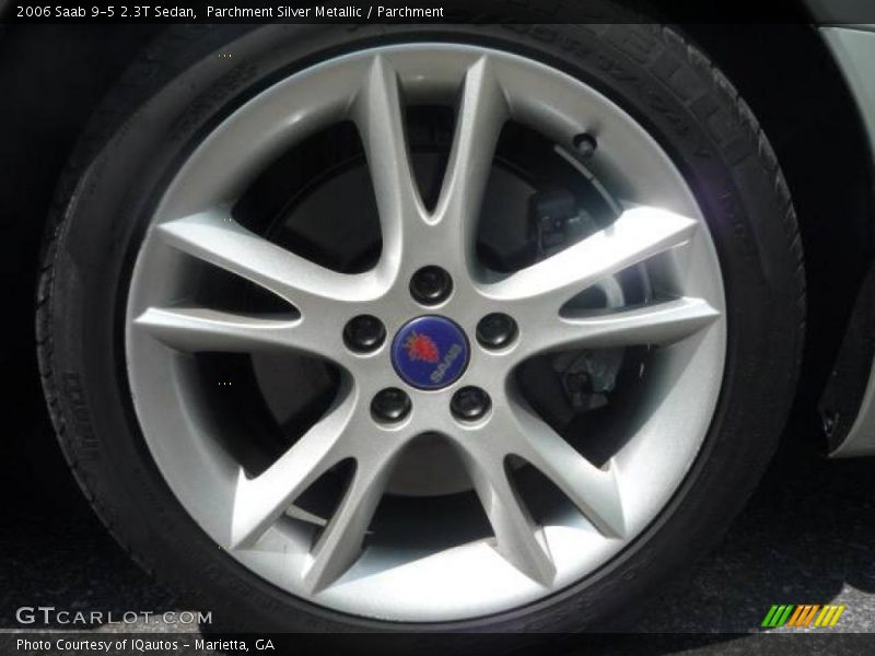 Parchment Silver Metallic / Parchment 2006 Saab 9-5 2.3T Sedan