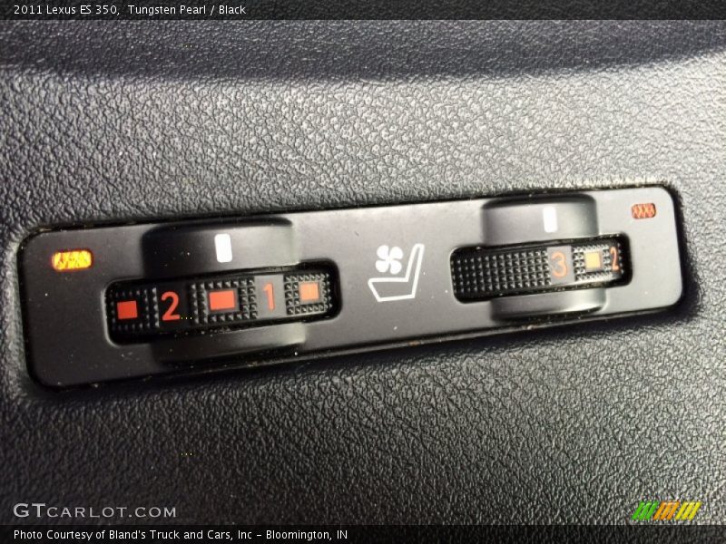 Tungsten Pearl / Black 2011 Lexus ES 350