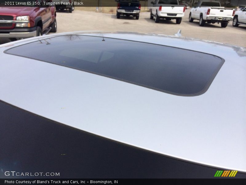 Tungsten Pearl / Black 2011 Lexus ES 350