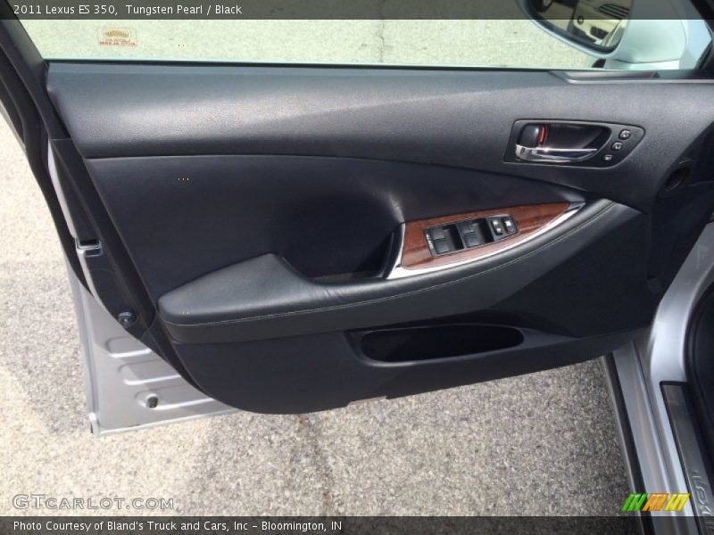 Tungsten Pearl / Black 2011 Lexus ES 350