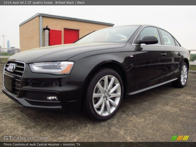 Brilliant Black / Black 2014 Audi A4 2.0T quattro Sedan