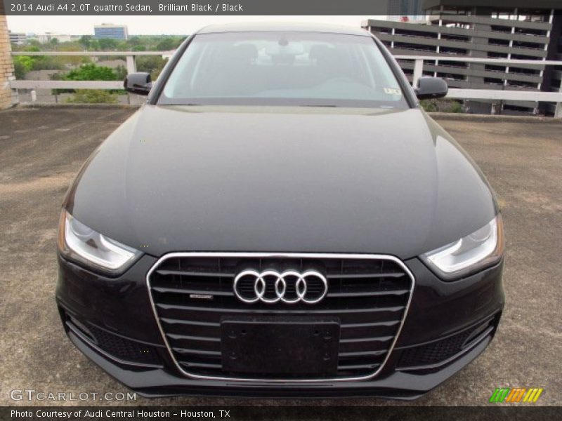 Brilliant Black / Black 2014 Audi A4 2.0T quattro Sedan