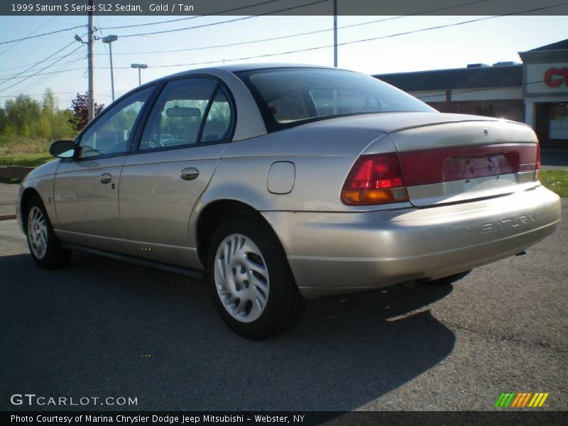 Gold / Tan 1999 Saturn S Series SL2 Sedan