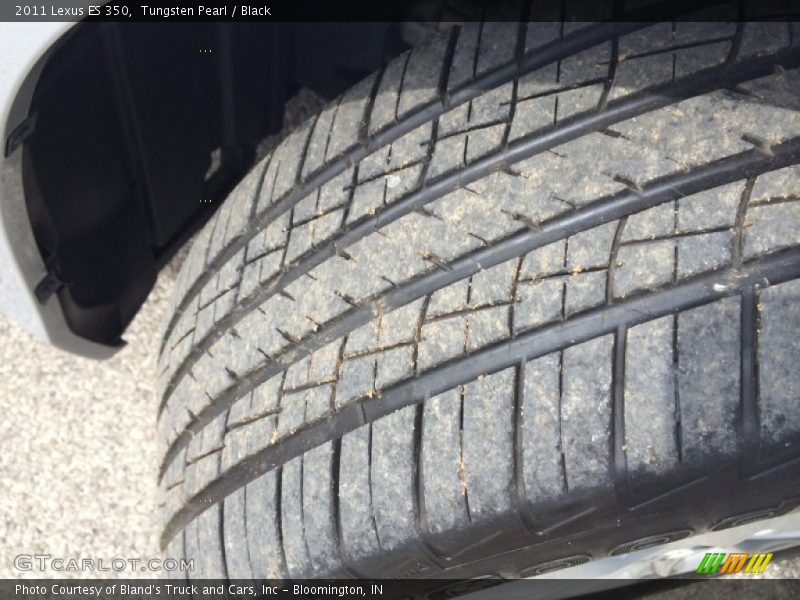 Tungsten Pearl / Black 2011 Lexus ES 350